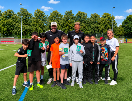 350 Schüler der Friedensschule erleben Fußball hautnah beim FC Schweinfurt 1905💚⚽