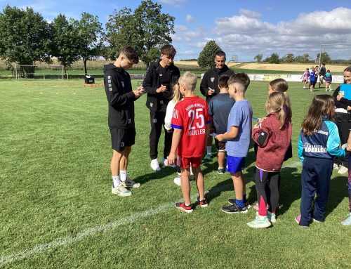 FC Schweinfurt 05 zu Gast in der Grundschule in Euerbach💚💚⚽🔥