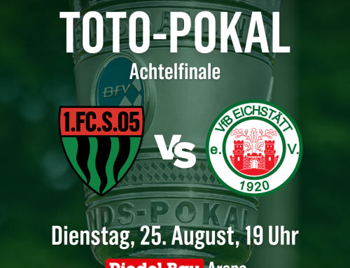 TOTO-Pokal: VfB Eichstätt im Achtelfinale
