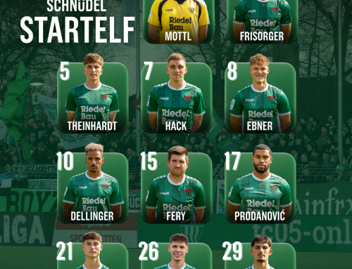 Unsere Startelf gegen SpVgg Bayreuth