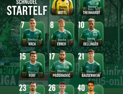 Unsere Startelf gegen SpVgg Greuther Fürth II