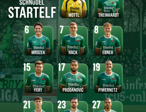 Unsere Startelf gegen FV Illertissen