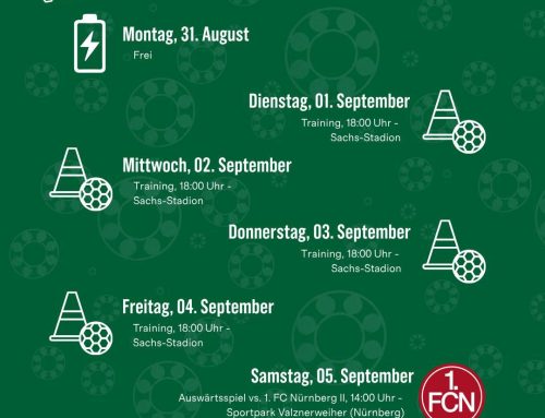 Der Schnüdel-Wochenfahrplan