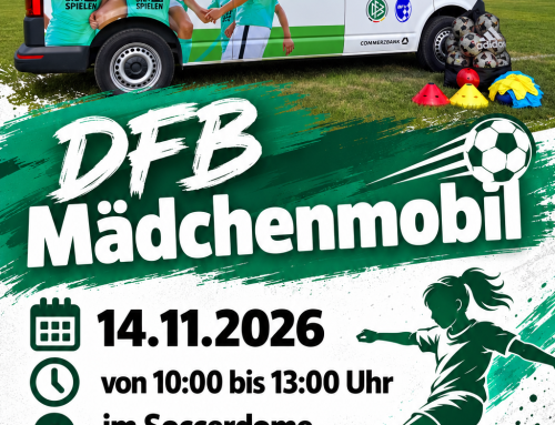 DFB-Mädchenmobil zu Gast beim FC Schweinfurt 05 Fußballbegeisterte Mädchen aus der Region sind herzlich eingeladen