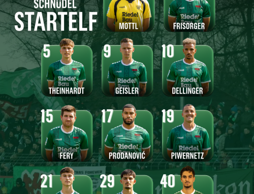 Unsere Startelf gegen den TSV Landsberg