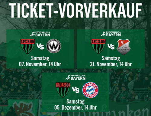 Vorverkauf für die letzten drei Heimspiele des Jahres